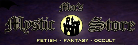Mac's Mystic Store - Gothickleidung, Darkwear, Fetischkleidung, Fetischmode & High Heels - Boots - Hauptseite